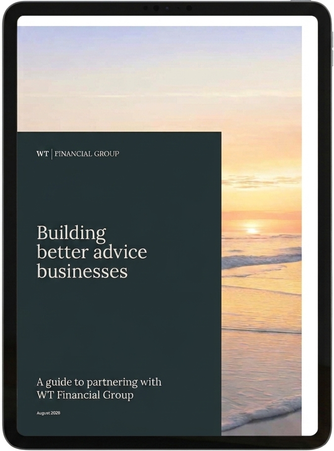 Cover of A guide to partnering with WT Financial Group